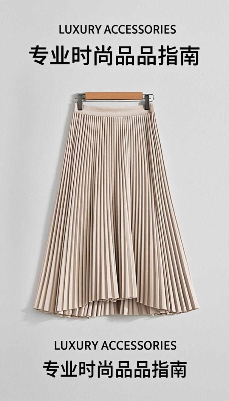 Falda plisada — $$40.000